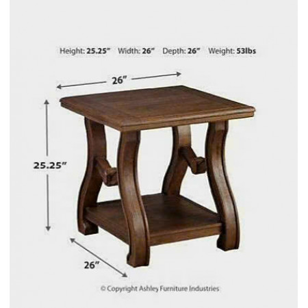 T046-2 Ashley : Bàn End , Đôn Trang Trí